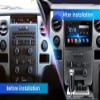 Fellostar Android 11.0 Car Radio Stereo for Ford F150 P415 Raptor 2008-2014, High Definition Touch Screen Head Unit, with GPS Navigation Split Screen Bluetooth view 2