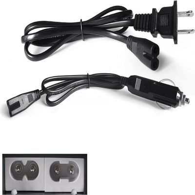 Type A Electric Lunch Box Cable for Food Warmer, 2PCS Replacement Wire