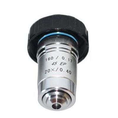 RADHAX Microscope Kit 195-Type Microscope Objective Lens Double Achromatic Objective Lens Microscope Lens Adapters (Color : 20X achromatic Type)
