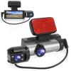 3.16" Car Driving Recorder, Dual Cam, Front & Rear Recording Dashboard Camera HD Car Parking Monitor view 1