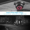 ZOSI 2 Pack 5MP 3K Add-on Security Dome POE Camera with Cable, 2880 x 1620 Indoor Outdoor IP Camera, 80ft Night Vision, 3.6mm Lens, 95View Angle, IP66 Weatherproof (Only Work with ZOSI PoE NVR) view 4