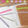 12 Pack, Compatible Brother TZE-MQ531/MQE31/MQF31/MQP35/MQG35/MQG31 12mm 0.47 inch, Black on White/Purple/Blue/Pink/Mint Green/Berry Pink/Lime Green and TZE-221 0.35" 26.2ft 9mm Black on White view 2