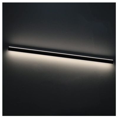 Sxlawesom Lighted Handles - Aluminum Stair Handrail for Outdoor & Indoor Stairs, RV, Campers, and Trailers - Straight Bar Style Entry Assist Handle (Color : Black, Size : 39.3"/1m)