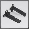 WEBUP Heavy Duty Shelf Bracket 6in 8in 10in 12in 14in Right Angle Brackets Metal Shelves Brackets L-Shaped Brackets Corner Braces with Screws, 2pcs (Size : 30cm/12in) view 2