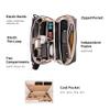 PGYTECH Travel Tech Organizer, Waterproof Tech Pouch, Electronics Accessories Organizer Travel Carrying Case, Organizer Bag for Cables, Cord, Phone Batteries, Charger,Photography SD Card, Black view 2