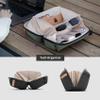 PGYTECH Travel Tech Organizer, Waterproof Tech Pouch, Electronics Accessories Organizer Travel Carrying Case, Organizer Bag for Cables, Cord, Phone Batteries, Charger,Photography SD Card, Black view 3