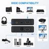 KSRplayer HDMI Audio Extractor 8K 60Hz 4K 120Hz 7.1CH/5.1CH/2CH Stereo Extractor Converter Optical TOSLINK SPDIF + 3.5mm Audio Splitter Adapter (4K) view 2