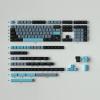 172 Keys Doubleshot Keycaps Cherry Profile Blue 8008 Keycap Set Fit for 61/64/87/104/108 Cherry Mx Switches ISO ANSI Layout Mechanical Keyboard view 1