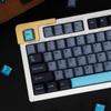 172 Keys Doubleshot Keycaps Cherry Profile Blue 8008 Keycap Set Fit for 61/64/87/104/108 Cherry Mx Switches ISO ANSI Layout Mechanical Keyboard view 3