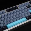 172 Keys Doubleshot Keycaps Cherry Profile Blue 8008 Keycap Set Fit for 61/64/87/104/108 Cherry Mx Switches ISO ANSI Layout Mechanical Keyboard view 4