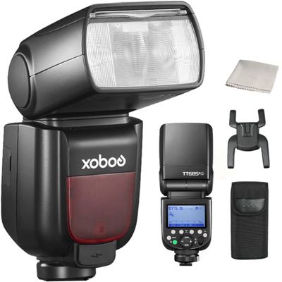 Godox TT685II-S Flash TT685IIS Compatible with Sony Hot Shoe TTL GN60 2.4G Wireless HSS 1/8000s Speedlight TT685 II Family