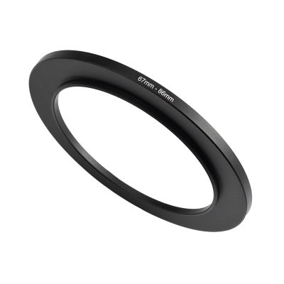 67mm to 86mm Step Up Ring Filter Adapter Applicable to All Brands of UV ND CPL Filter (67mm-86mm)