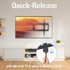 Mounting Dream Advanced Tilt TV Wall Mount for Most 42-90 Inch Flat and Curved Television, Universal Mount Bracket with Extension up to 7 inch, Fits 16", 24", 32" Studs, Max VESA 800x400mm and 120LBS view 4