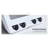 Qolsys IQP4001 Verizon IQ Panel 4 PowerG + 319.5MHz, 7" All-in-One Touchscreen, White view 3