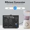 3000W Voltage Converter Transformer, Heavy Duty Step Up/Down Converter from 110 Volt to 220 Volt and from 220 Volt to 110 Volt,Electric Converter Tool view 3