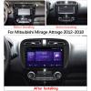 9'' Car Stereo GPS Android 10 Sat Nav Head Unit for Mitsubishi Mirage Attrage 2012 2013 2014 2015 2016 2017 2018 FM Receiver WiFi Support SWC Carplay DAB+ OBD DSP DVR+ view 2