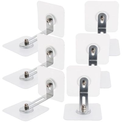 Angoily 6pcs Proofing Furniture Anchors Easy Install -tip Wall Secure Anchors for Cabinets Dressers and Tv Safety Adhesive Design for