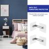 Angoily 6pcs Proofing Furniture Anchors Easy Install -tip Wall Secure Anchors for Cabinets Dressers and Tv Safety Adhesive Design for view 3