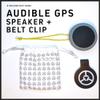 TecTecTec TEAM8 S Audible Golf GPS & Bluetooth Speaker Wearable Distance Tracker with Front/Center/Back & Hazard Yardages, Shot Distance Measurement, Built-in Magnet, Belt Clip, 1-Year Warranty view 3