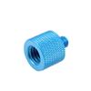FEICHAO 2pcs Screw Mount 5/8 1/4 3/8 Female to 3/8 5/8 1/4 Male Adapter for Camera Photography Tripod Gimbal Conversion (3/8 to 1/4 Blue) view 4