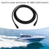 3 Meters, Backbone or Drop, Backbone Cable Male Female Connector 5 Pins m 12 IP67 Watertight 3 Meters for NMEA 2000 Network, Backbone Cable Drop Cable Cable for NMEA 2000 Boat Backbone Cable Boat Dr view 4