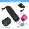 uxcell Waterproof Floating Hand Grip for Action Cameras, Water Sports Camera, with Adjustable Wrist Strap, Blue & Black view 4
