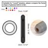 PATIKIL Glasses Temple End Tips, 12 Pair Eyeglass Grip Anti Slip Sleeve Sunglasses Retainer for Round Thin Metal Eyeglass Temple, 12 Colors view 2