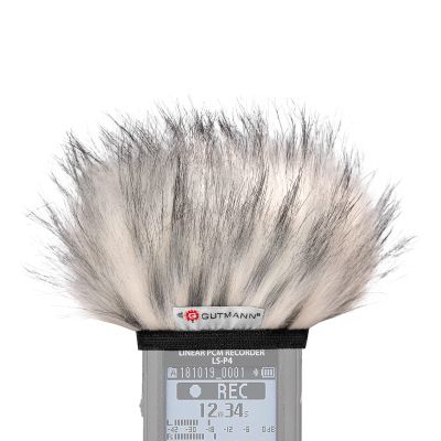 Gutmann Microphone Fur Windscreen Windshield for Olympus LS-P5 Premium Edition HUSKY mit Innenfutter | Made in Germany