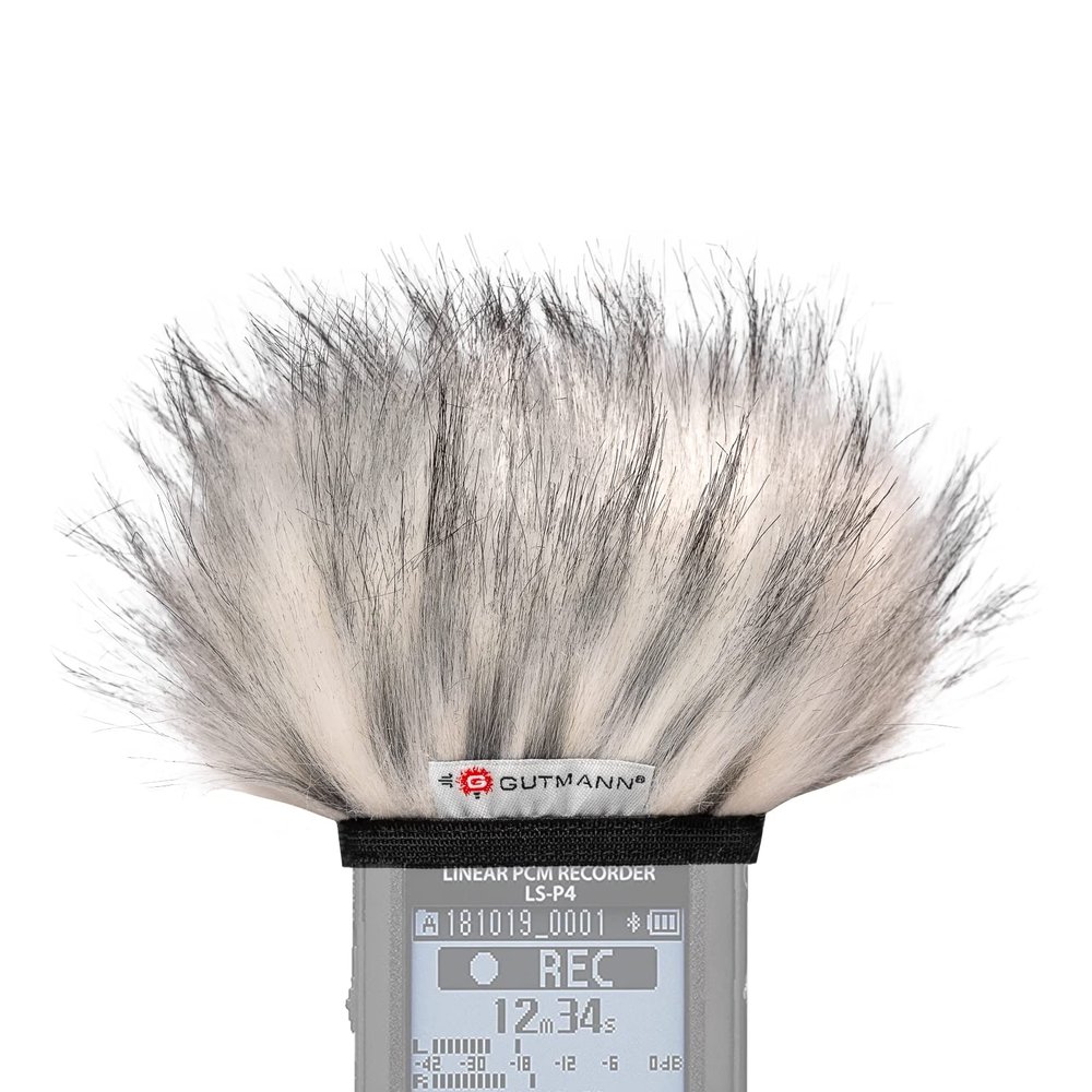 Gutmann Microphone Fur Windscreen Windshield for Olympus LS-P5 Premium Edition HUSKY mit Innenfutter | Made in Germany