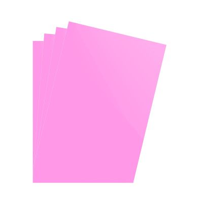 DMiotech 4Pcs Correction Gel Light Filter Overlay Transparent Plastic PVC Sheets Pink for PhotoFilm,Video