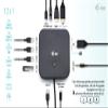 i-tec USB-C HDMI Dual DP Docking Station 100W + Universal Charger 100W view 2