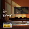 LionBeam Heavy-Duty TV Wall Mount for 2342 Screens Ultra-Slim Design, Strongly Holds up to 110lb, Universal Mount max VESA 200200mm, Superior Low Profile TV Bracket with +5-10 Anti-Glare Tilt view 4