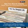BCW Tall Dividers for 12-Inch Records - Black | 25 Pack | Premium Vinyl Organizer view 4