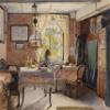 Carl Wenzel Zajicek : Sunny Interior : Archival Quality Art Print view 1