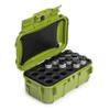 Evergreen 120mm Film Storage Case | Holds 18 Rolls of Medium Format Film | Waterproof, Crushproof, & Freezer Safe (Green) view 1