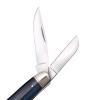 Cold Steel Gentlemen's Stockman Versatile Practical Durable Compact Pocket Folding Knife - 3 Blades; Blue Bone Handle; Slip Joint Lock view 4