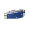 Cold Steel Mini Trapper Versatile Practical Durable Compact Pocket Folding Knife - 2 Blades; Blue Bone Handle; Slip Joint Lock view 2