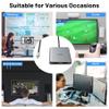 Fairikabe Mini DisplayPort to Dual HDMI Adapter, 4K@60Hz, MST, SST, for Laptop, PC, Monitor, Projector and More view 4
