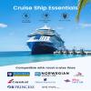 Cruise Ship Essentials, Cruise Approved Adapter with PD 25W USB C Fast Charger Non Surge Protector No Outlets for Royal Caribbean Viking Carnival Princess Norwegian MSC & Major Lines in 2025 & 2026 view 2