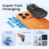 Cruise Ship Essentials, Cruise Approved Adapter with PD 25W USB C Fast Charger Non Surge Protector No Outlets for Royal Caribbean Viking Carnival Princess Norwegian MSC & Major Lines in 2025 & 2026 view 3