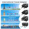 Cruise Ship Essentials, Cruise Approved Adapter with PD 25W USB C Fast Charger Non Surge Protector No Outlets for Royal Caribbean Viking Carnival Princess Norwegian MSC & Major Lines in 2025 & 2026 view 4