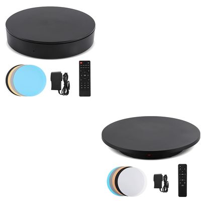 Flyrivergo 13.7inch/110lbs Photography Turntable and 16.5inch/220lbs Photography Tuntable Bundle