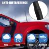 13 Inch Flexible Rubber Antenna Replacement for Wrangler JK/JL, Chevy Silverado & GMC Sierra Denali, Ford 150 (2009-2022) Most Car Models view 4