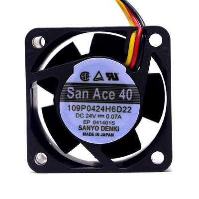 1 PCS 109P0424H6D22 DC24V 0.07A 4020mm Fanuc Cooling Fan