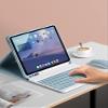 AnMengXinLing Keyboard Case for iPad Air 13 Inch (M3 2025/M2 2024)/Pro 12.9 6th/5th/4th Generation with Mouse Pencil Holder, Magnetically Detachable Keyboard Mouse, Blue view 4