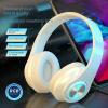 MBETA Luminous Bluetooth Headset Head-Worn Bass Heavy Cell Phone Wireless Sports Game Gift Headset view 2