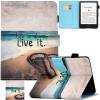 Artyond Case for Kindle Paperwhite 2021,PU Leather Folio with Auto Wake/Sleep Card Slots Case for 6.8" Kindle Paperwhite 11th Generation 2021 and Kindle Paperwhite Signature Edition, Beach Love view 1