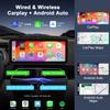 YEEHUNG 12.3" Android 13 Car HD Touchscreen for Mercedes Benz C A CLA G GLA Class W204 W176 C117 W463 X156 2012-2015 with NTG4.5/4.7 System, Support Wireless CarPlay Android Auto (4+64GB) view 2