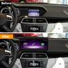 YEEHUNG 12.3 Inch Car Touch Display Linux Screen Only for Mercedes-Benz 2012-2015 C Class W204 with NTG4.5/4.7 System, Supports iOS 26 CarPlay Android Auto Using OEM Bluetooth Calling view 2