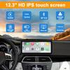 YEEHUNG 12.3 Inch Car Touch Display Linux Screen Only for Mercedes-Benz 2012-2015 C Class W204 with NTG4.5/4.7 System, Supports iOS 26 CarPlay Android Auto Using OEM Bluetooth Calling view 4